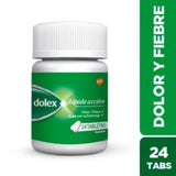 Acetaminofen Dolex Rápida Acción 500Mg Tabletas Frasco X24tab Gsk