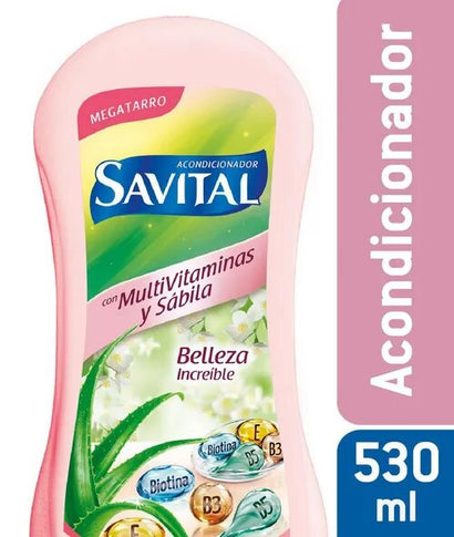 Acondicionador savital multivitaminas x 530 ml