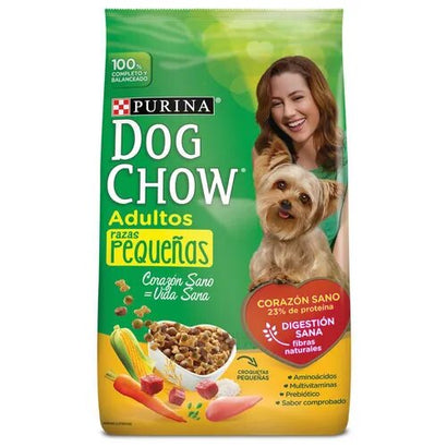 Alimento dog chow adultos raza pequeña x 1 kg