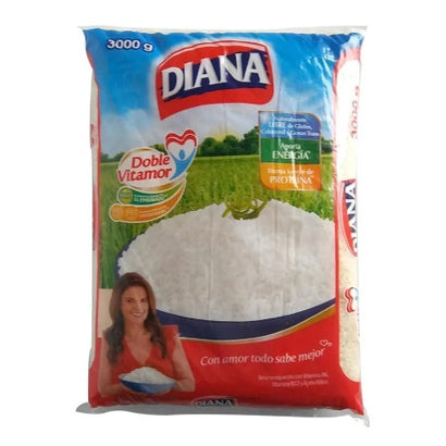 Arroz Blanco Bolsa X 3000g - DIANA