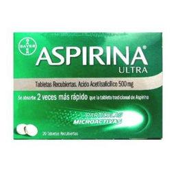 Aspirina Ultra 500Mg