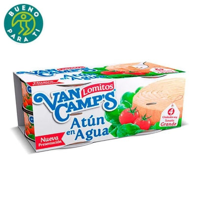 Atun Lomitos En Agua X 4 Unds - VAN CAMPS