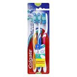 Cepillo dental triple accion x 3 und pe