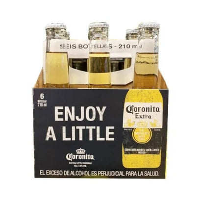 Cerveza sixpack coronita x 210 ml c.u