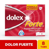 DOLEX FORTE NF 50065MG TABLETAS CAJA X8TAB. GSK