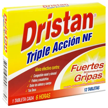 DRISTAN Triple Acción NF Tab.Caja x12Tab. PFI