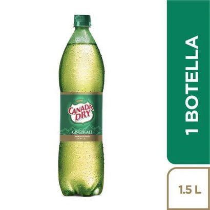 Gaseosa canada dry pet x 1500 ml