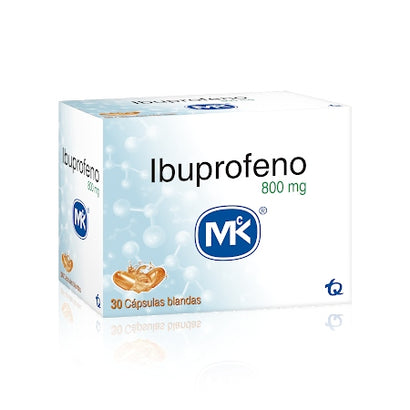 Ibuprofeno MK 800Mg Caja X
