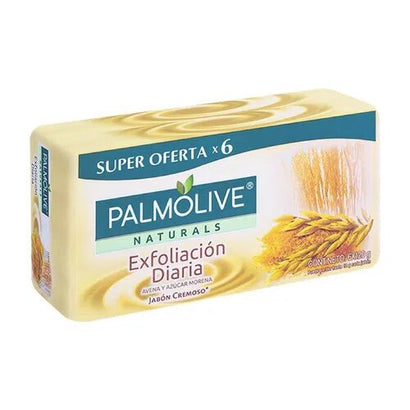 Jabón avena y azúcar morena 6 x 120 gr