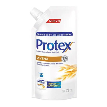 Jabon liquido con avena x 500 ml