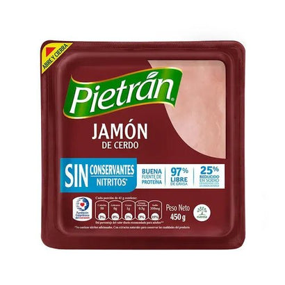 Jamon estandar libre de grasa y reducido en sodio x 450g