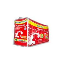 Leche Entera Alquería Pack x 6