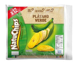 Natuchips platano verde 28 gr x 12 unidades
