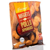 Nuggets de pollo apanados
