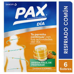 PAX DÍA NARANJA CAJA X6SOB SANOFI