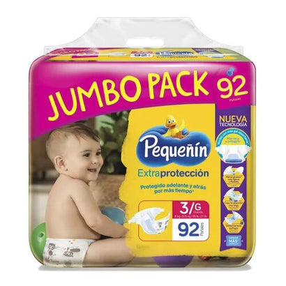Pañal extraprotección etapa 3 pequeñin