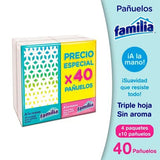Panuelos triple hoja bolsillo x4 paq - 10und precio especial