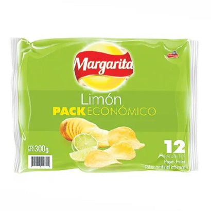 Papa clasica de limon pqt x 12 unids