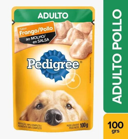 Pouche para perros adultos pequeños sabor a pollo x 100 gr