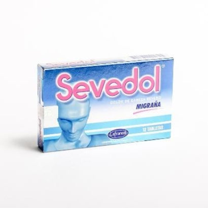 SEVEDOL 250MG TAB. CAJA X12TAB. LAF ACETAMINOFEN
