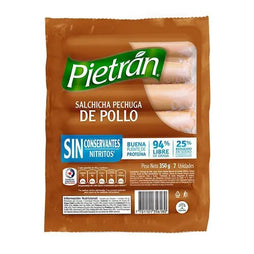 Salchica de pollo pietran x 350g