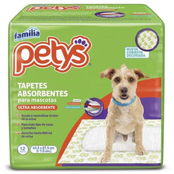 Tapetes absorbentes petys x 12 und