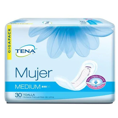 Toallas para groteo mujer medium pqt x 30 precio especial